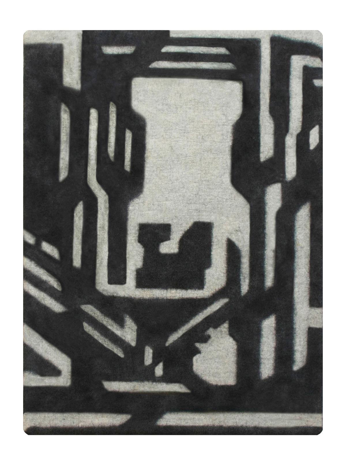 Polygon Rug 5' x 7'