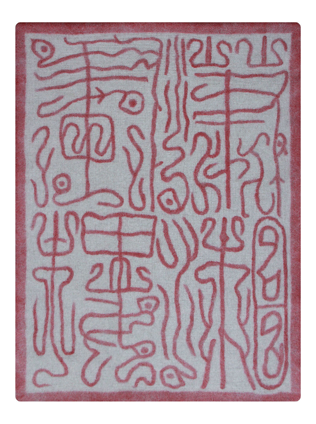 Chinesology Rug 6' x 8'